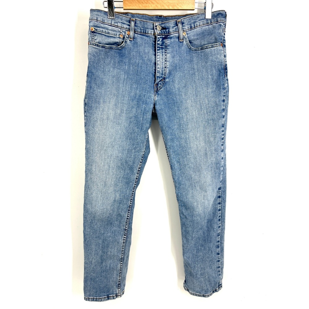 Levis 511 Slim Fit Jeans Mens 36x30 Medium Wash‎ Blue Denim Pants 04511-5407